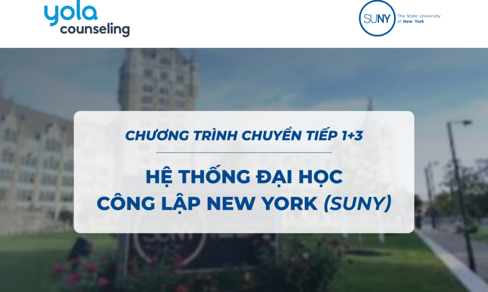 CHƯƠNG TRÌNH CHUYỂN TIẾP 1+3 VÀO CÁC TRƯỜNG TOP ĐẠI HỌC MỸ