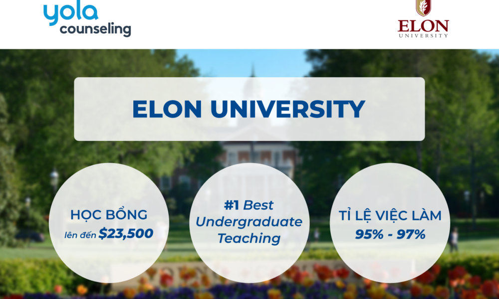 ELON UNIVERSITY – ĐƯỢC ĐÁNH GIÁ CAO BẬC NHẤT VỀ CHẤT LƯỢNG GIẢNG DẠY