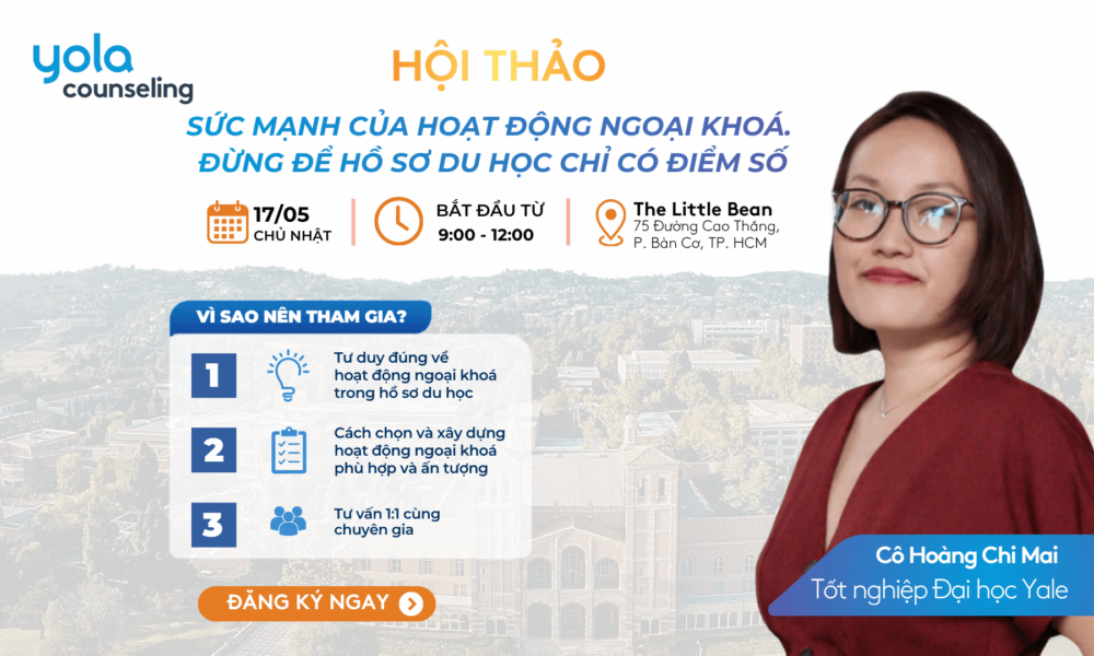 VÌ SAO HỘI ĐỒNG TUYỂN SINH CÁC TRƯỜNG ĐẠI HỌC MỸ DÀNH RẤT NHIỀU THỜI GIAN ĐỂ XEM PHẦN HOẠT ĐỘNG NGOẠI KHÓA?